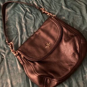 Black Kate Spade Leather Handbag